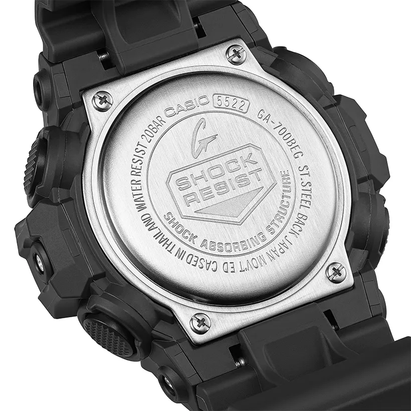 CASIO G-Shock 53.5mm Limited Edition GA-700BEG-1AER, klocka som du kan handla till bra pris hos oss på Klockmaster.