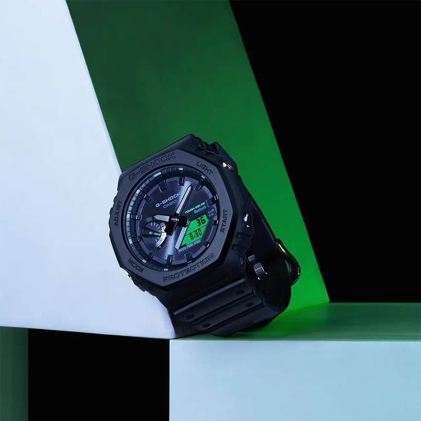 CASIO G-Shock Bluetooth 45mm Limited Edition GA-B2100BEG-1AER, klocka som du kan handla till bra pris hos oss på Klockmaster.
