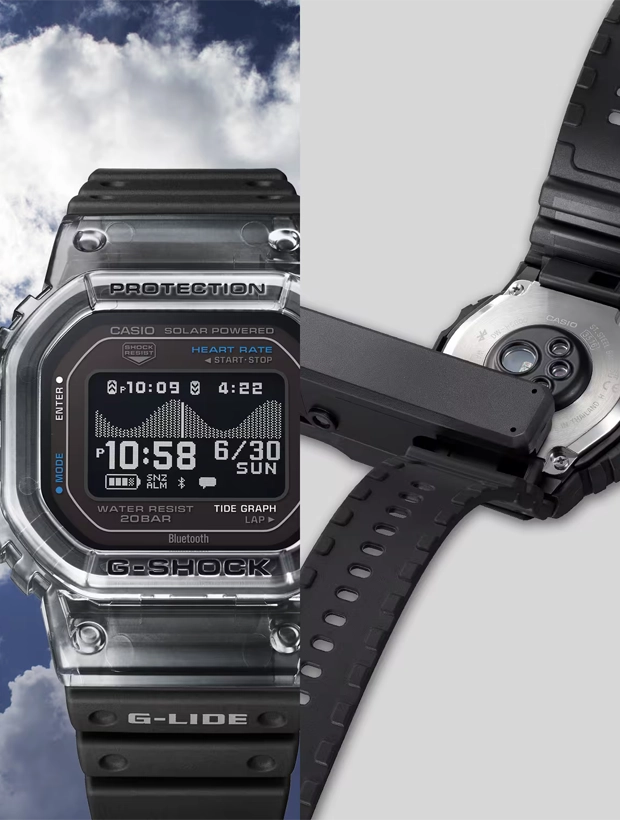 CASIO G-Shock G-Lide 44.5mm GBX-H5600-1ER, klocka som du kan handla till bra pris hos oss på Klockmaster.