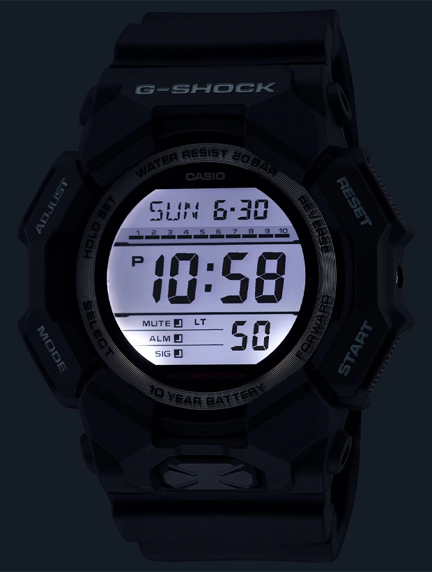 CASIO G-Shock 52mm GD-010-1ER, klocka som du kan handla till bra pris hos oss på Klockmaster.