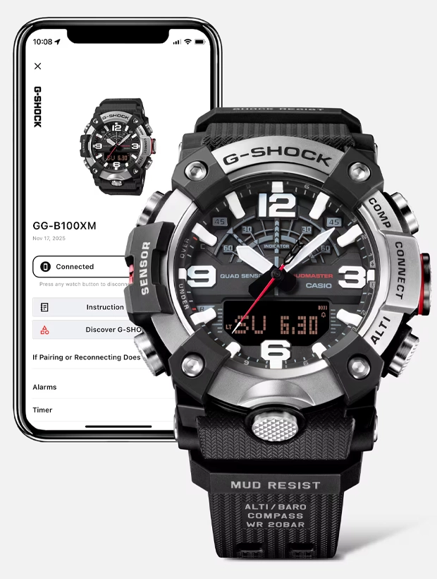 CASIO G-Shock Mudmaster 51.5mm GG-B100XM-1AER, klocka som du kan handla till bra pris hos oss på Klockmaster.