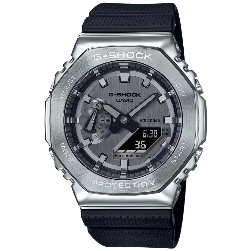 CASIO G-Shock Star Wars The Mandalorian™ & Grogu™ GM-2100-1AER-MAN, handla denna klocka online eller i butik hos klockmaster