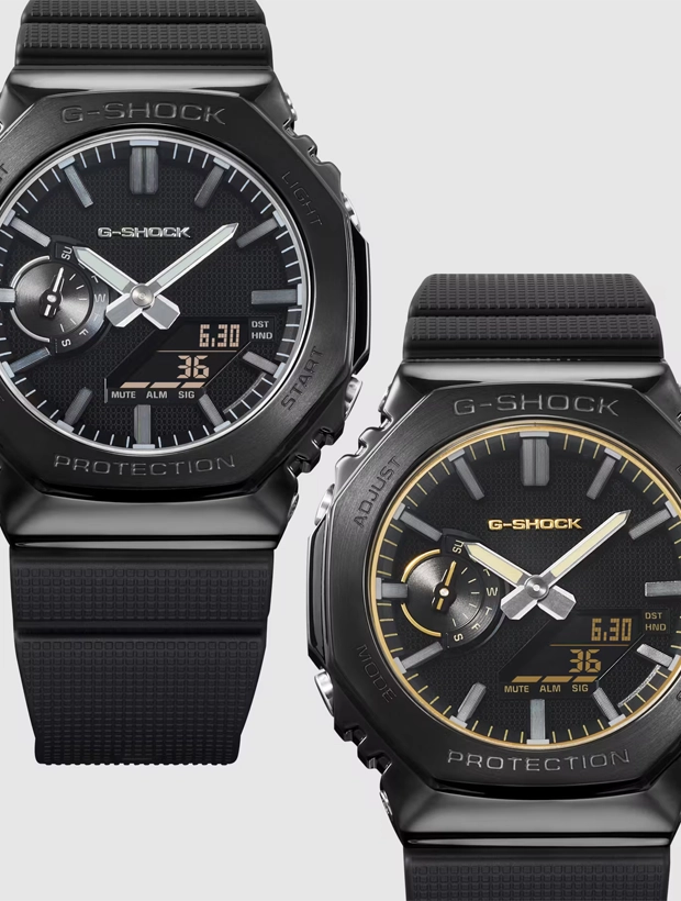 CASIO G-Shock G-Steel Luxe Black 45.5mm GM-2100LXB-1A9ER, klocka som du kan handla till bra pris hos oss på Klockmaster.