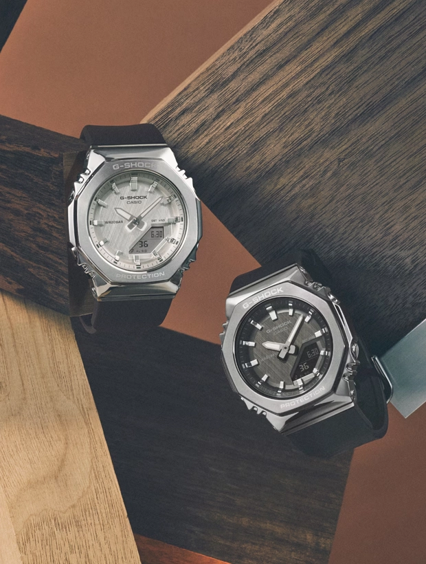 CASIO G-Shock 40.5mm GM-S2110-1A7ER, klocka som du kan handla till bra pris hos oss på Klockmaster.