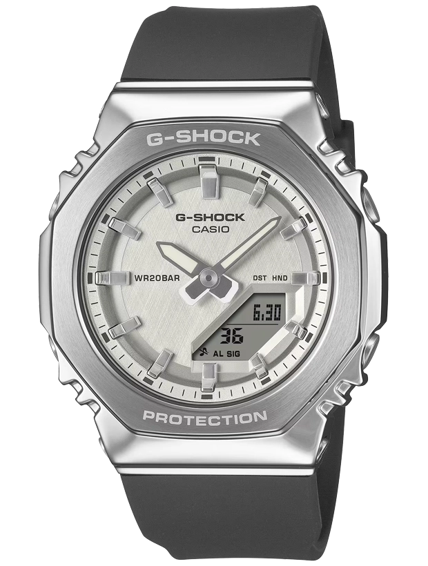 CASIO G-Shock 40.5mm GM-S2110-1A7ER, handla denna klocka online eller i butik hos klockmaster