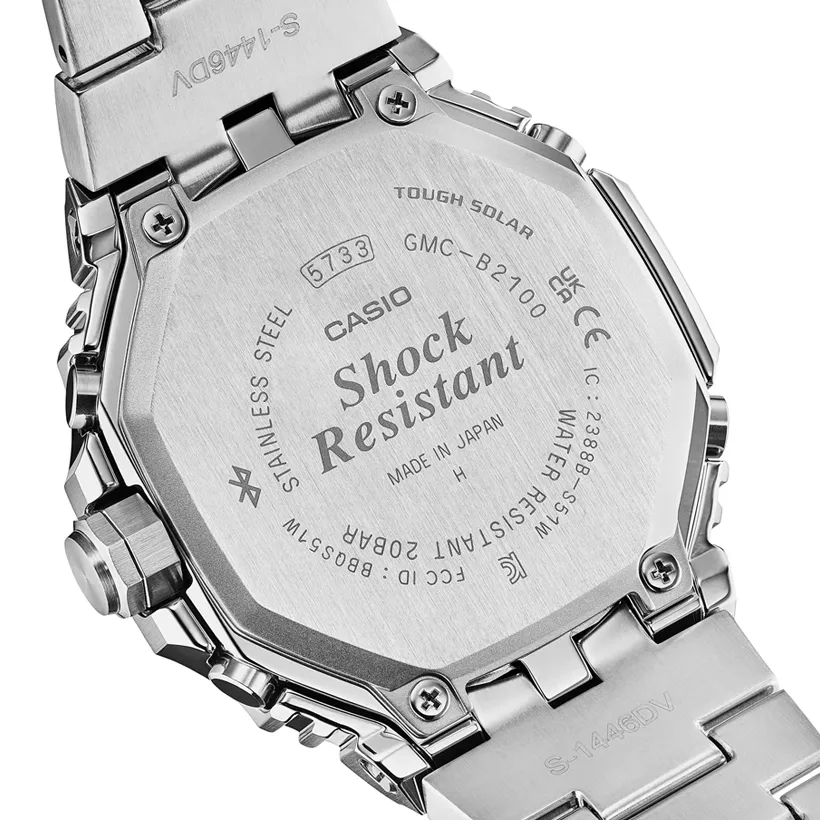 CASIO G-Shock Full Metal Solar Bluetooth 46mm GMC-B2100ADS-1AER, klocka som du kan handla till bra pris hos oss på Klockmaster.