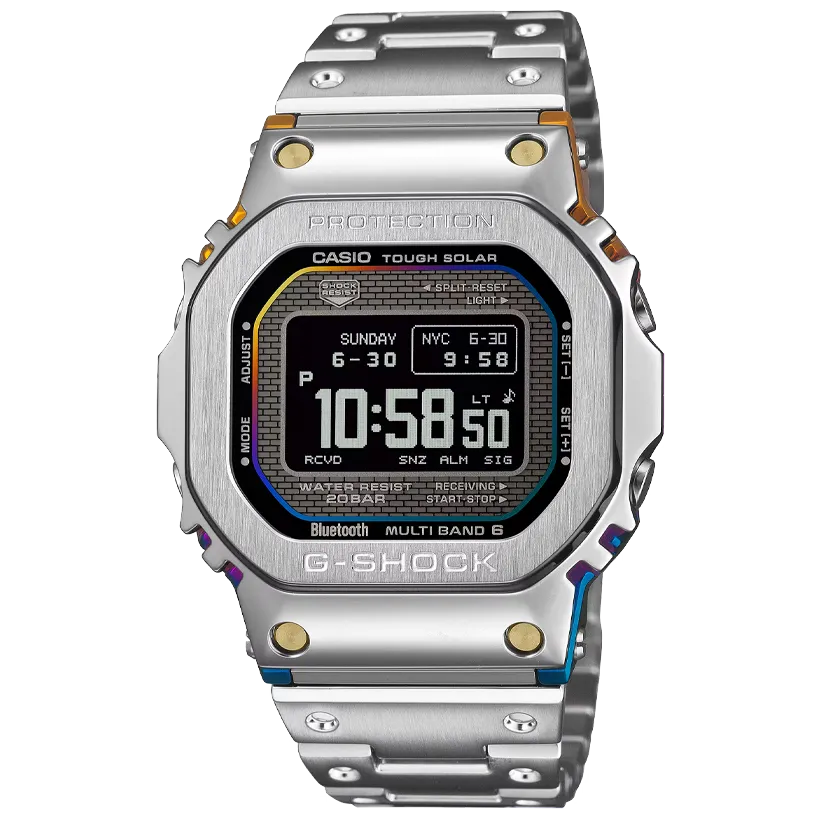 CASIO G-Shock Full Metal Solar Bluetooth 43.5mm GMW-BZ5000RC-1ER, handla denna klocka online eller i butik hos klockmaster