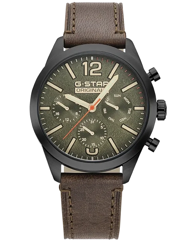 G-Star Originals Day/Date 42mm GSW.504.03, handla denna klocka online eller i butik hos klockmaster