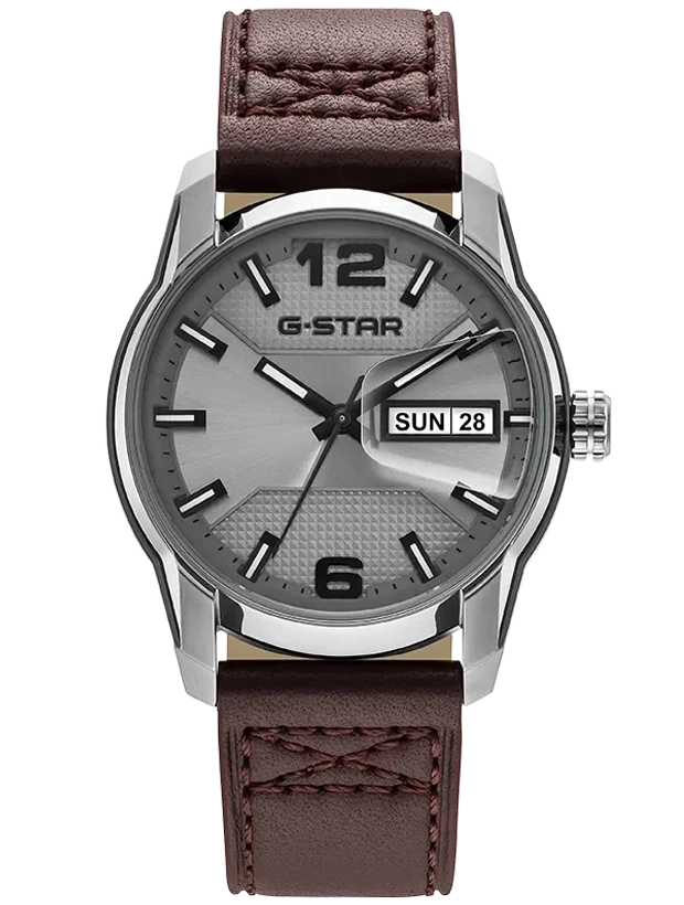 G-Star Selvedge Day/Date 42mm GSW.507.01, handla denna klocka online eller i butik hos klockmaster