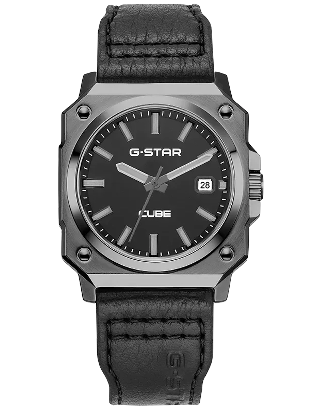 G-Star Cube 41mm GSW.508.02, handla denna klocka online eller i butik hos klockmaster