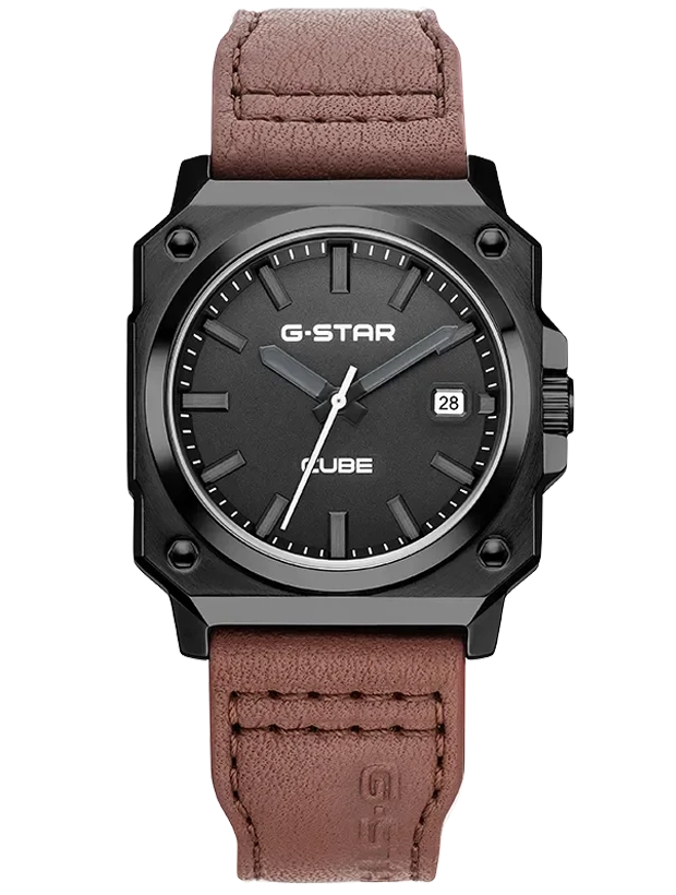 G-Star Cube 41mm GSW.508.04, handla denna klocka online eller i butik hos klockmaster