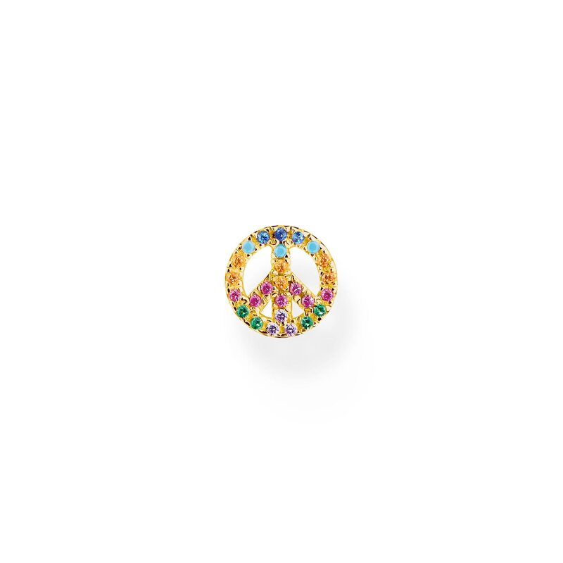 Thomas Sabo ear stud 18k yellow gold pl H2218-488-7, handla denna klocka online eller i butik hos klockmaster