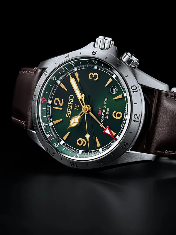 SEIKO Prospex Alpinist GMT 39.5mm HBC007J1, klocka som du kan handla till bra pris hos oss på Klockmaster.