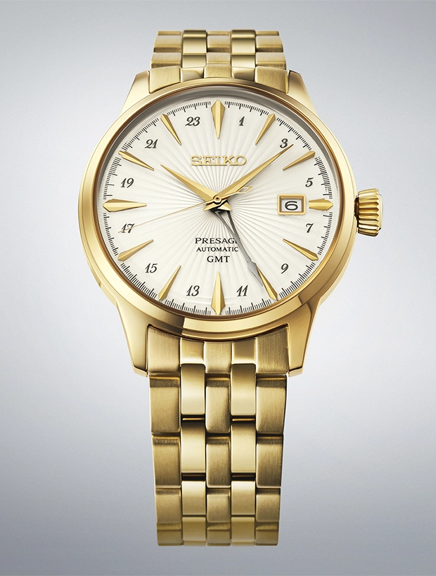 SEIKO Presage Cocktail Time GMT 40.5mm HCB004J1, klocka som du kan handla till bra pris hos oss på Klockmaster.