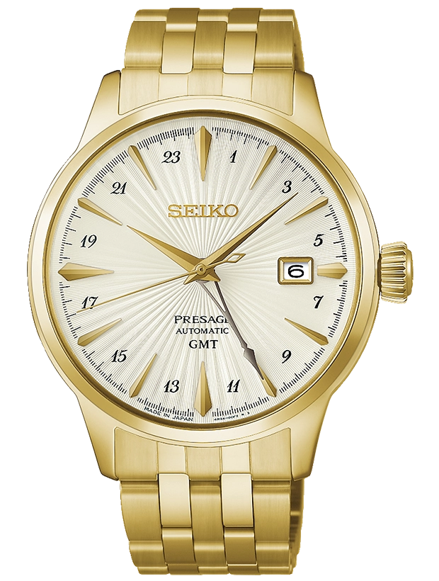 SEIKO Presage Cocktail Time GMT 40.5mm HCB004J1, handla denna klocka online eller i butik hos klockmaster