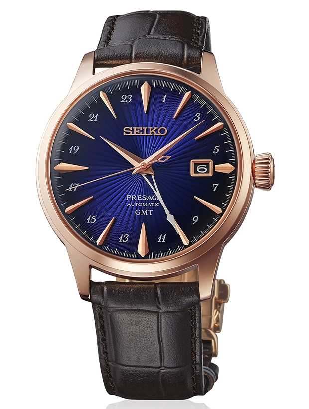 SEIKO Presage Cocktail Time GMT 40.5mm HCB005J1, klocka som du kan handla till bra pris hos oss på Klockmaster.