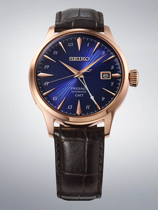 SEIKO Presage Cocktail Time GMT 40.5mm HCB005J1, klocka som du kan handla till bra pris hos oss på Klockmaster.