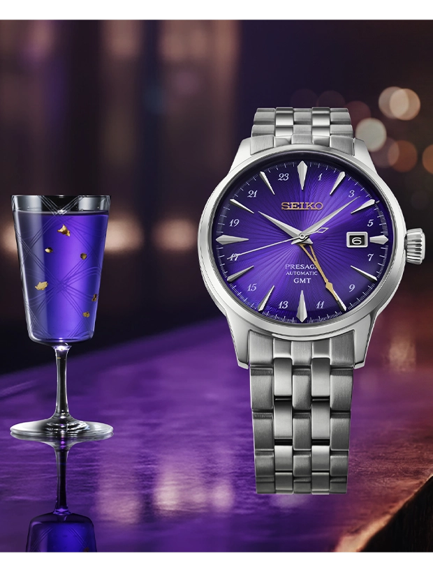 SEIKO Presage Cocktail Time GMT 40.5mm Limited Edition HCB006J1, klocka som du kan handla till bra pris hos oss på Klockmaster.