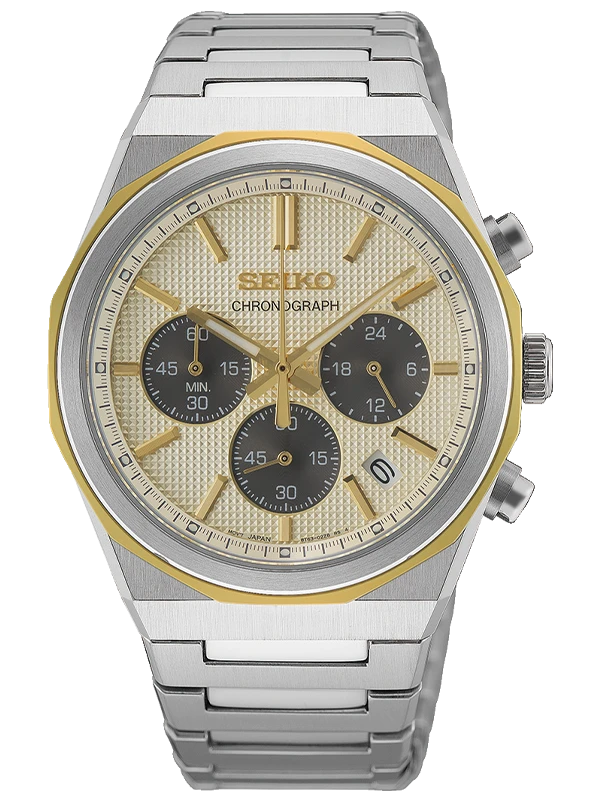 SEIKO Classic Chronograph 40mm HGK001P1, handla denna klocka online eller i butik hos klockmaster