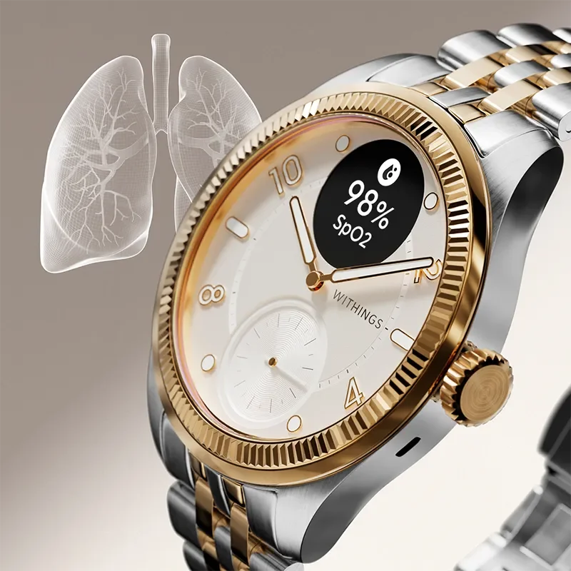 WITHINGS ScanWatch Nova Brilliant edition, klocka som du kan handla till bra pris hos oss på Klockmaster.