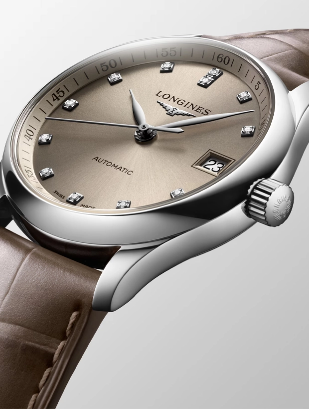 LONGINES Master Collection 34mm L23574072, klocka som du kan handla till bra pris hos oss på Klockmaster.