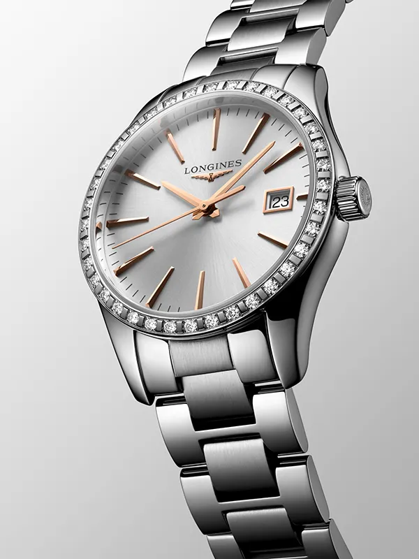 LONGINES Conquest Classic 34mm L23860726, klocka som du kan handla till bra pris hos oss på Klockmaster.