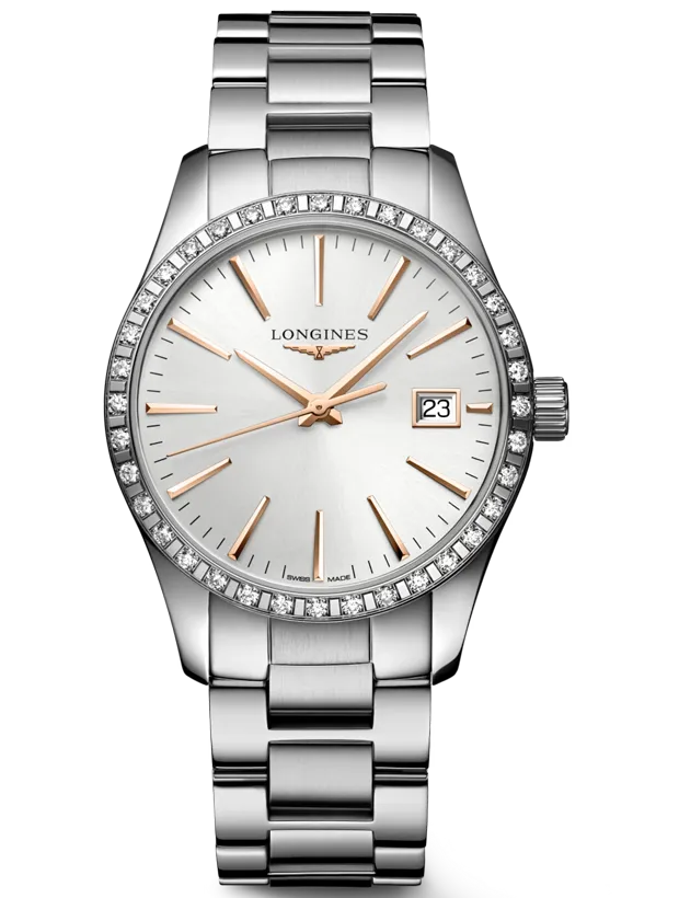 LONGINES Conquest Classic 34mm L23860726, handla denna klocka online eller i butik hos klockmaster