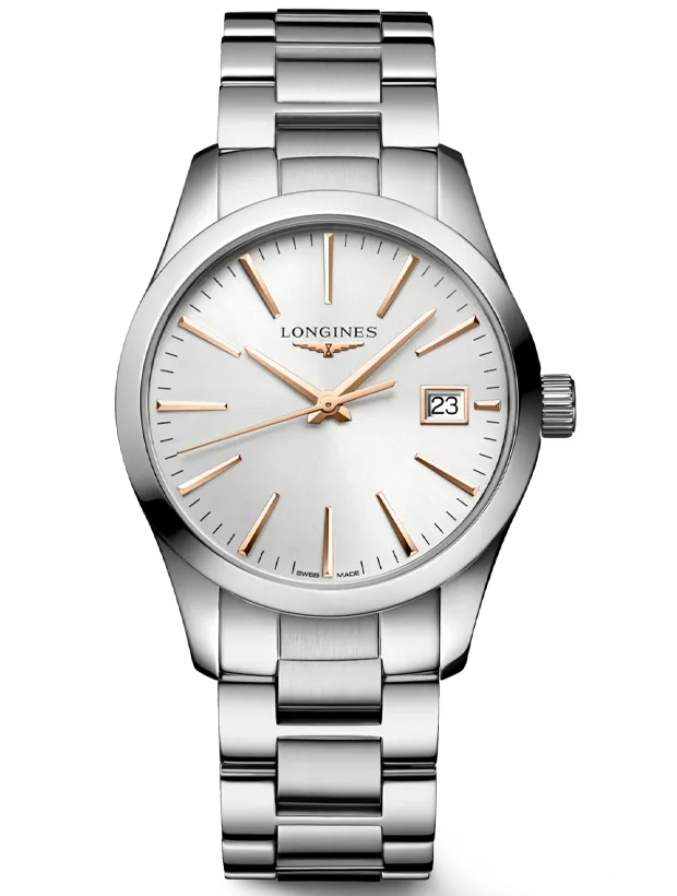 LONGINES Conquest Classic 34mm L23864726, handla denna klocka online eller i butik hos klockmaster