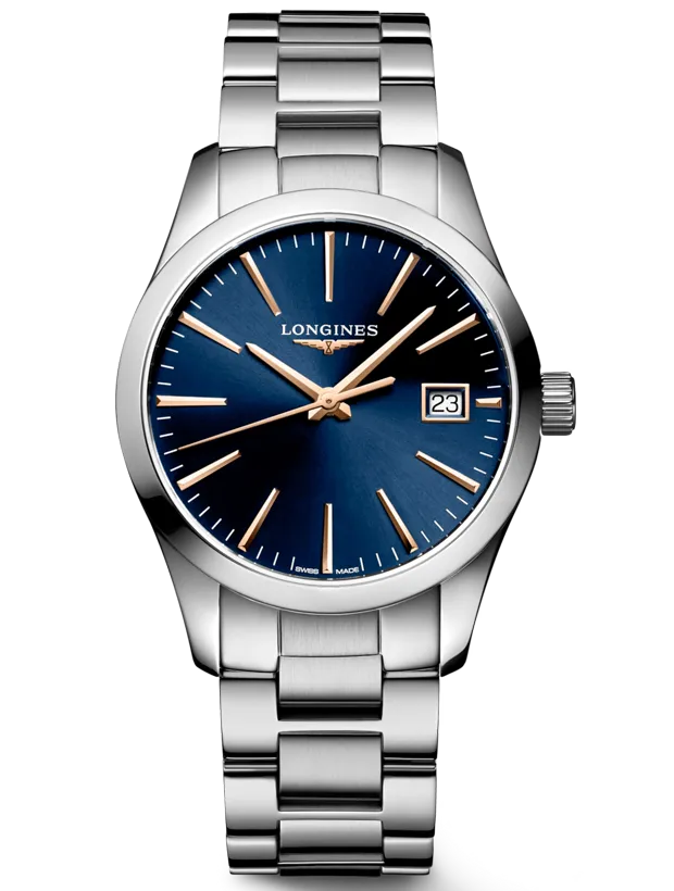 LONGINES Conquest Classic 34mm L23864926, handla denna klocka online eller i butik hos klockmaster