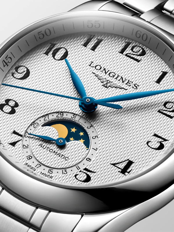 LONGINES Master Collection Moonphase 34mm L24094786, klocka som du kan handla till bra pris hos oss på Klockmaster.