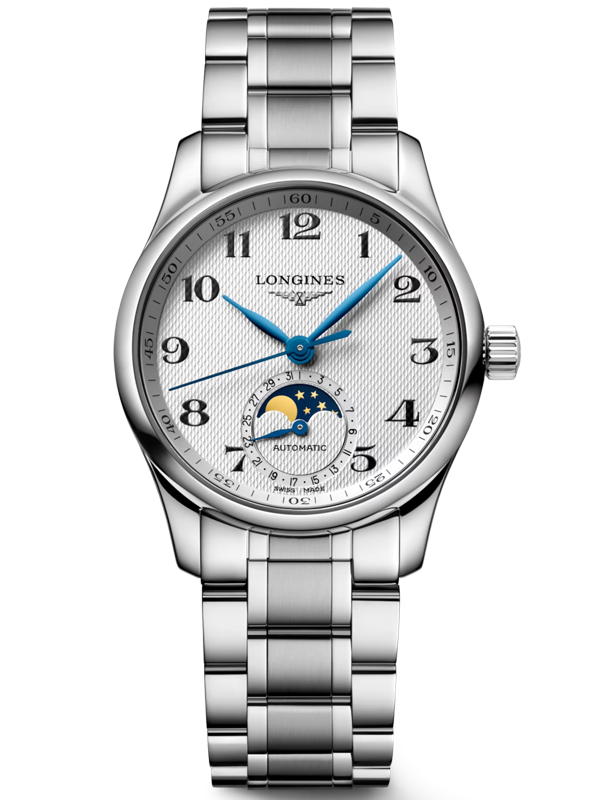 LONGINES Master Collection Moonphase 34mm L24094786, handla denna klocka online eller i butik hos klockmaster