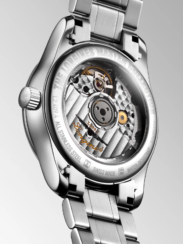 LONGINES Master Collection Moonphase 34mm L24094876, klocka som du kan handla till bra pris hos oss på Klockmaster.