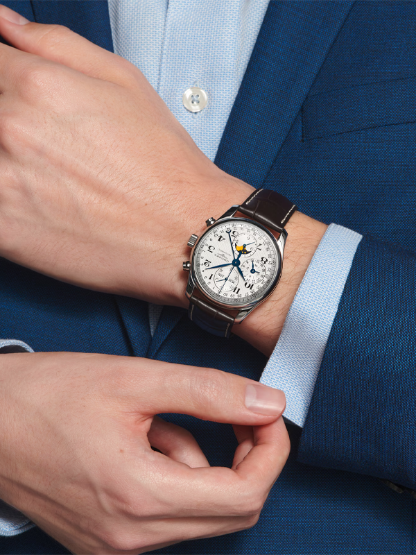 LONGINES Master Collection Chrono Moonphase 40mm L26734783, klocka som du kan handla till bra pris hos oss på Klockmaster.