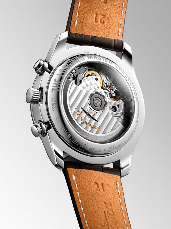 LONGINES Master Collection Chrono Moonphase 40mm L26734783, klocka som du kan handla till bra pris hos oss på Klockmaster.