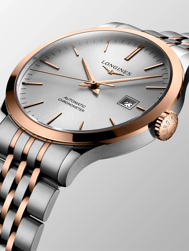 LONGINES Record 40mm L28215727, klocka som du kan handla till bra pris hos oss på Klockmaster.