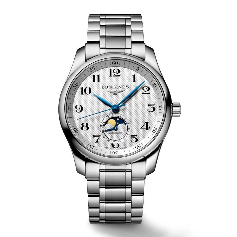 LONGINES Master Collection Moonphase 40mm, handla denna klocka online eller i butik hos klockmaster