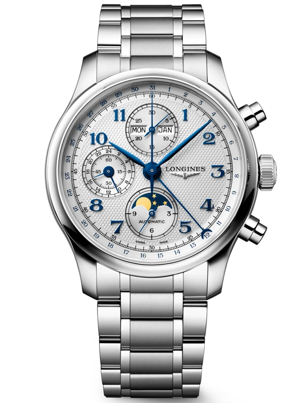 LONGINES Master Collection Moonphase 41mm L29624736, handla denna klocka online eller i butik hos klockmaster