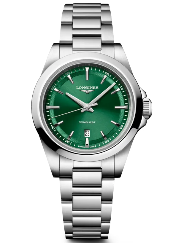LONGINES Conquest Quartz 30mm L33504096, handla denna klocka online eller i butik hos klockmaster