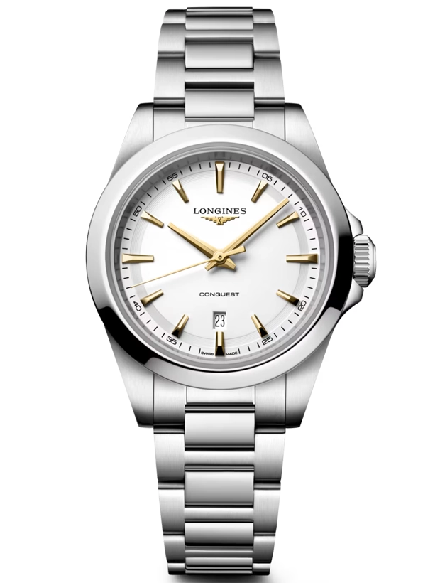 LONGINES Conquest Quartz 30mm L33504126, handla denna klocka online eller i butik hos klockmaster
