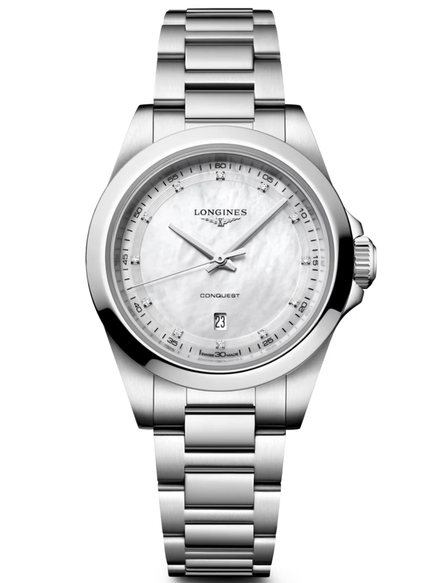 LONGINES Conquest Quartz 30mm L33504876, handla denna klocka online eller i butik hos klockmaster