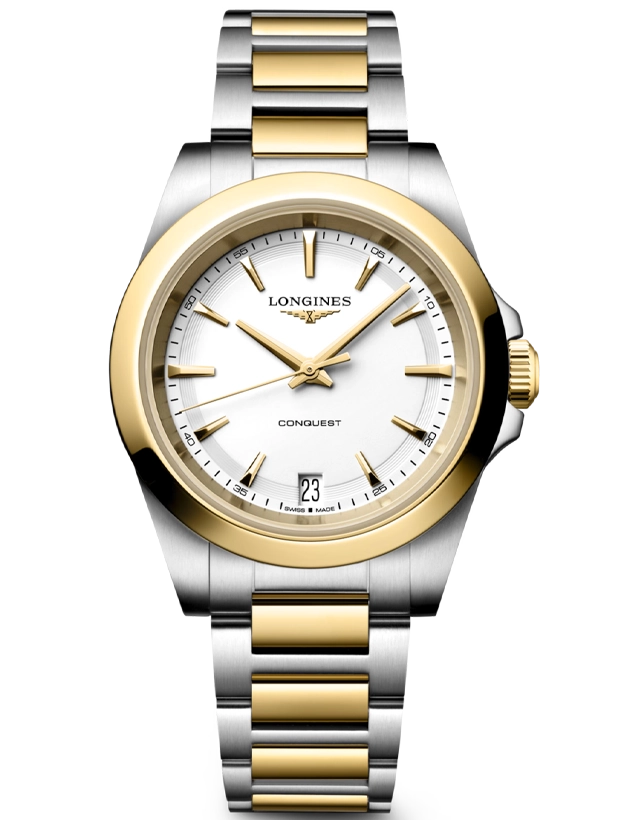 LONGINES Conquest Quartz 34mm L34603127, handla denna klocka online eller i butik hos klockmaster