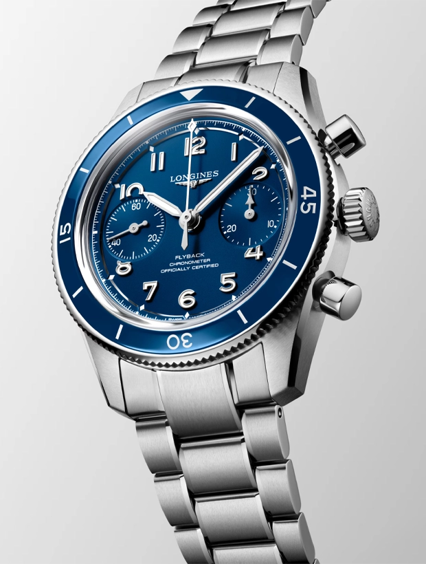 LONGINES Spirit Pilot Flyback 39.5mm L37214936, klocka som du kan handla till bra pris hos oss på Klockmaster.