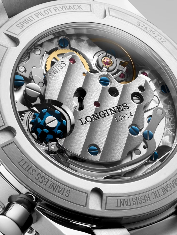 LONGINES Spirit Pilot Flyback 39.5mm L37214936, klocka som du kan handla till bra pris hos oss på Klockmaster.