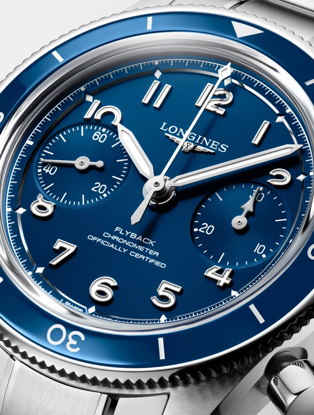 LONGINES Spirit Pilot Flyback 39.5mm L37214936, klocka som du kan handla till bra pris hos oss på Klockmaster.