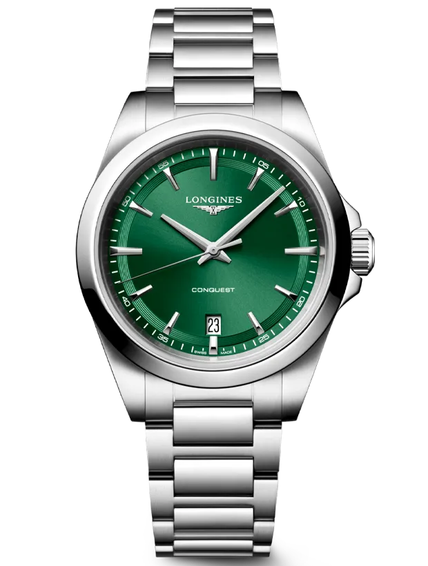 LONGINES Conquest Quartz 38mm L37504096, handla denna klocka online eller i butik hos klockmaster