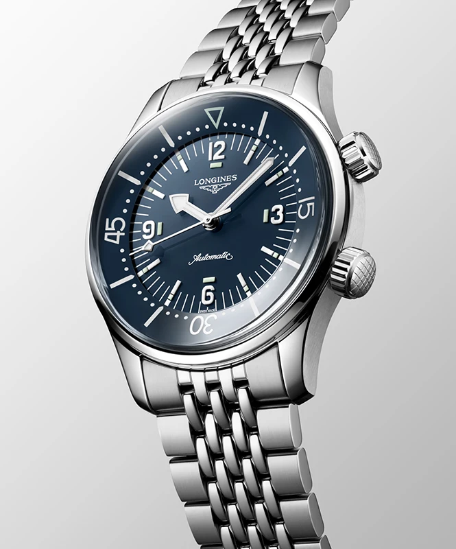 LONGINES Legend Diver 39mm, klocka som du kan handla till bra pris hos oss på Klockmaster.