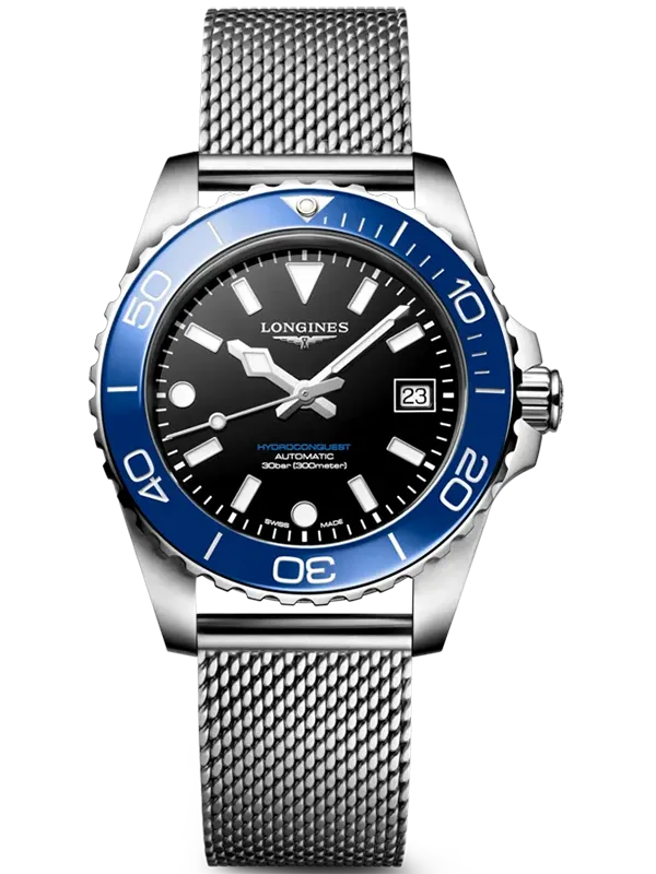 LONGINES HydroConquest 39mm L37794906, handla denna klocka online eller i butik hos klockmaster