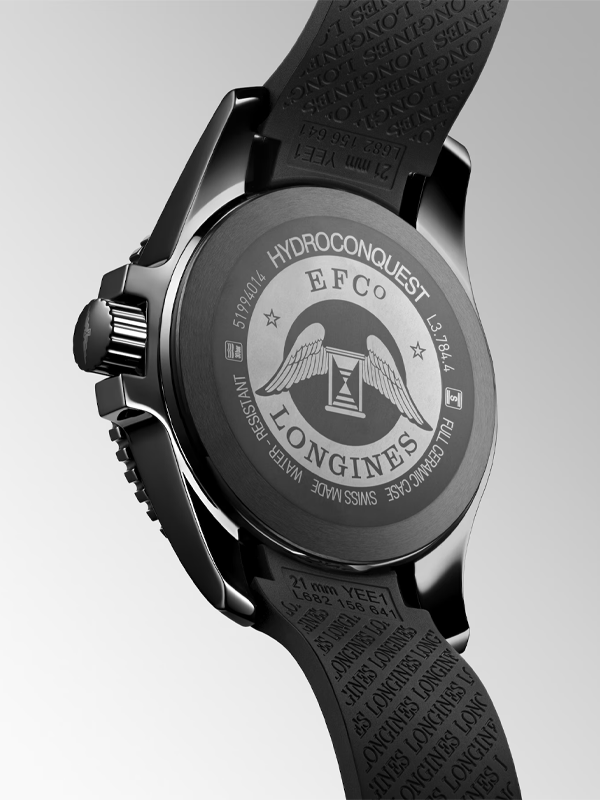 LONGINES HydroConquest Black Ceramic 43mm L37844569, klocka som du kan handla till bra pris hos oss på Klockmaster.