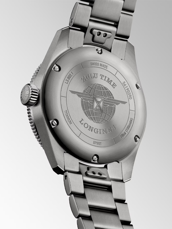 LONGINES Spirit Zulu Time Titanium 39mm L38021536, klocka som du kan handla till bra pris hos oss på Klockmaster.