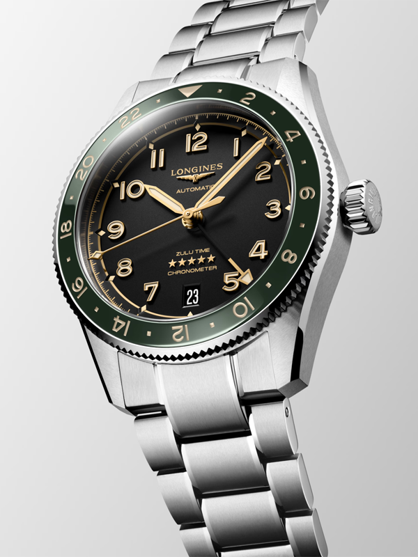 LONGINES Spirit Zulu Time 39mm L38024636, klocka som du kan handla till bra pris hos oss på Klockmaster.
